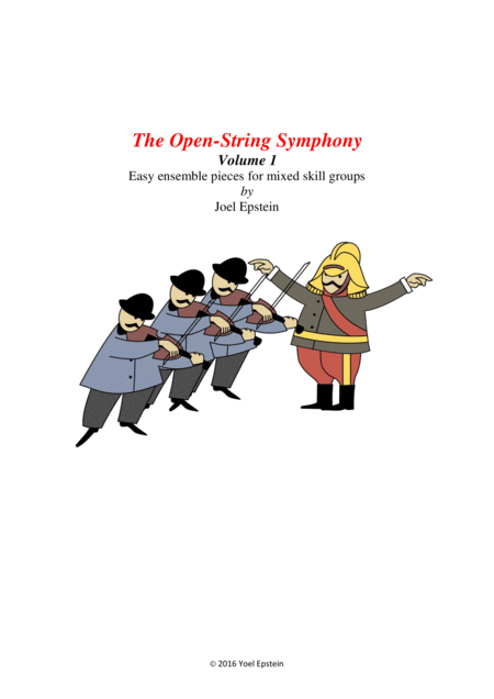 Open String Symphony Easy Ensemble Pieces On Open Strings Volume 1 Sheet Music