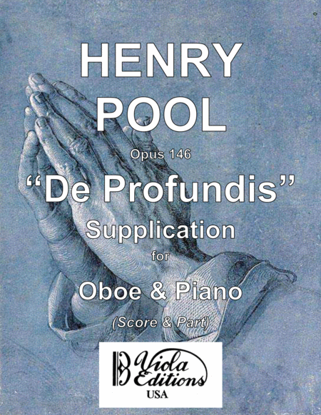 Opus 146 De Profundis Supplication For Oboe Piano In D La Sheet Music