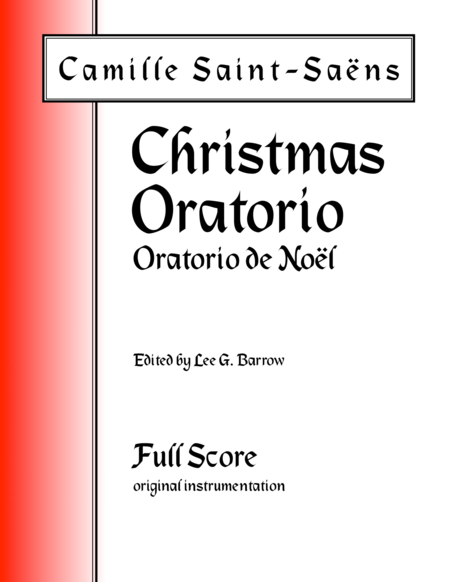 Oratorio De Nol Christmas Oratorio Full Score Sheet Music