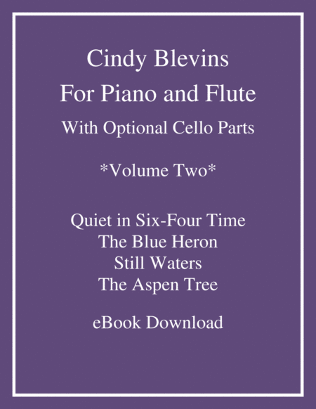 Original Music For Piano Flute And Cello Cello Optional Vol 2 Sheet Music