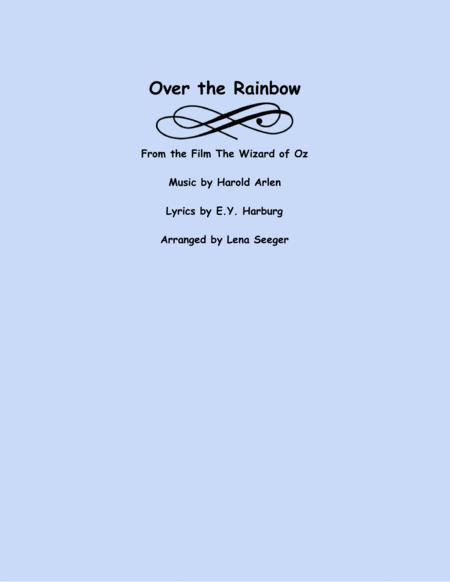 Over The Rainbow Three Violins And Cello Sheet Music