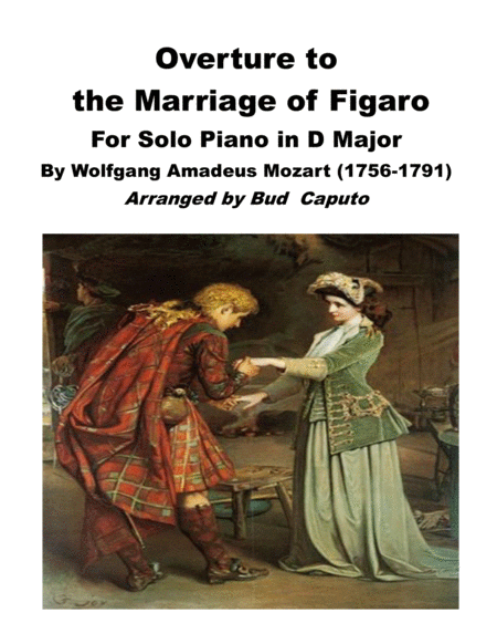 Overture To The Marriage Of Figaro For Solo Piano Sheet Music