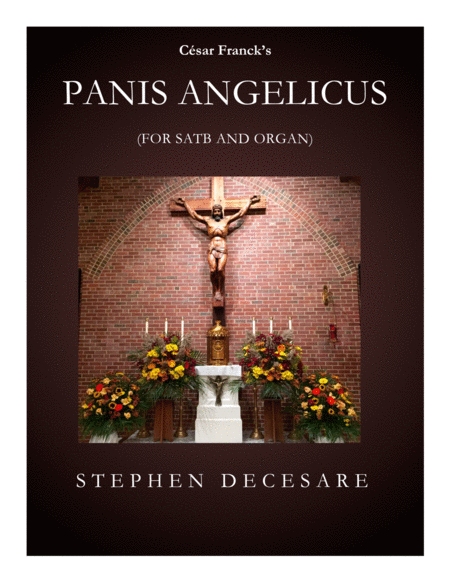 Free Sheet Music Panis Angelicus For Satb And Organ