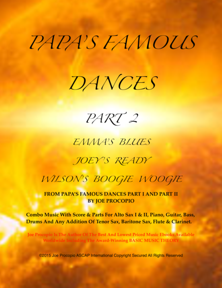 Free Sheet Music Papas Famous Dances Part 2