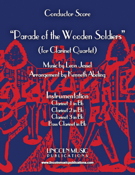 Free Sheet Music Parade Of The Wooden Soldiers For Clarinet Quartet