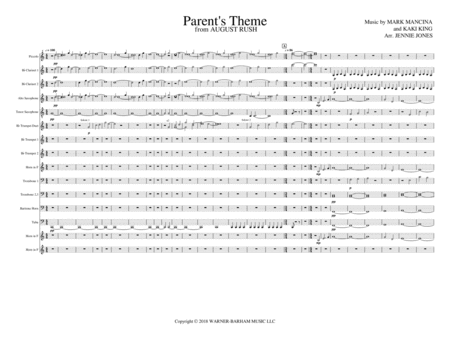 Parents Theme August Rush Sheet Music