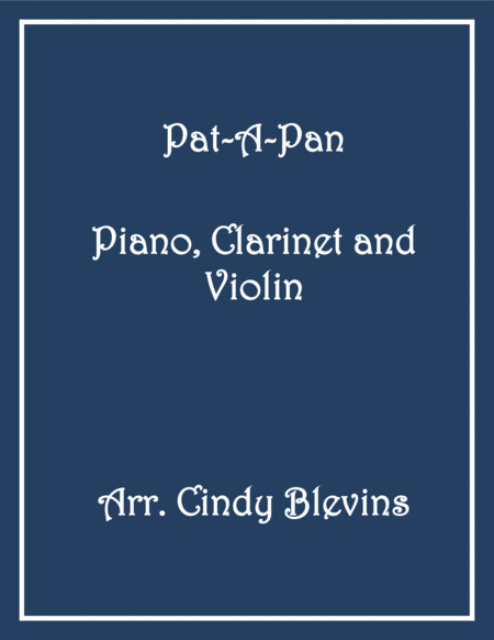 Pat A Pan For Piano Clarinet And Violin Sheet Music