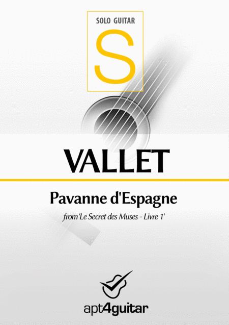 Pavanne D Espagne Sheet Music