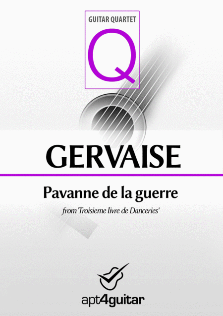 Free Sheet Music Pavanne De La Guerre