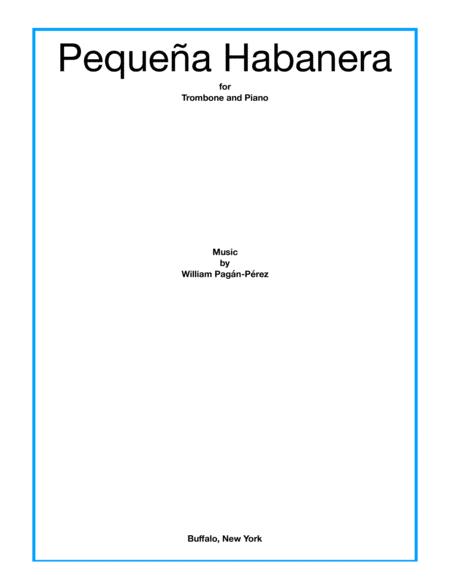 Pequena Habanera Sheet Music