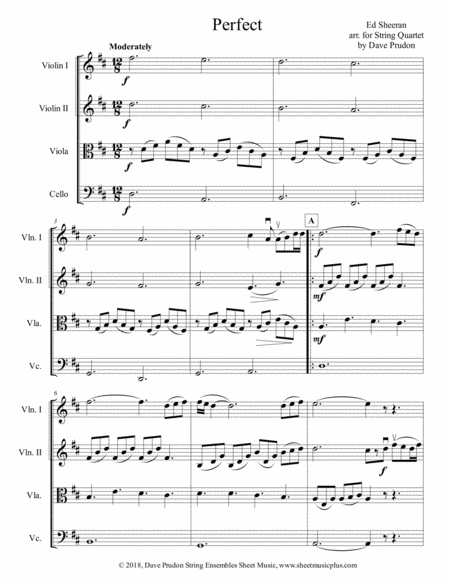 Free Sheet Music Perfect For String Quartet