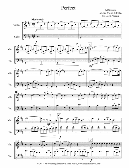 Free Sheet Music Perfect For Violin And Cello