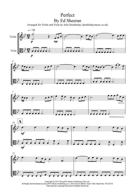 Free Sheet Music Perfect For Violin And Viola Duet
