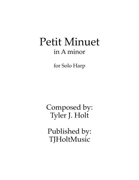 Petit Minuet In A Minor Op 21 Sheet Music