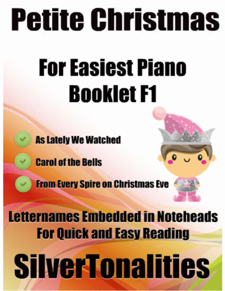 Free Sheet Music Petite Christmas For Easiest Piano Booklet F1