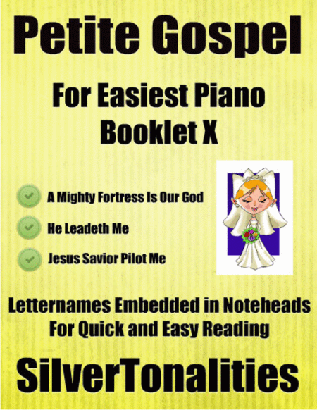 Free Sheet Music Petite Gospel For Easiest Piano Booklet X