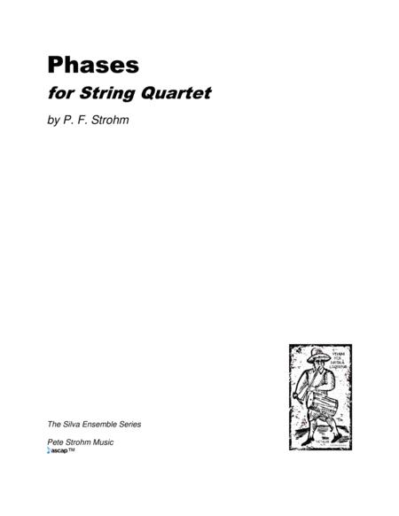 Phases For String Quartet Sheet Music