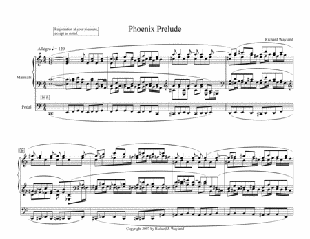 Phoenix Prelude Sheet Music