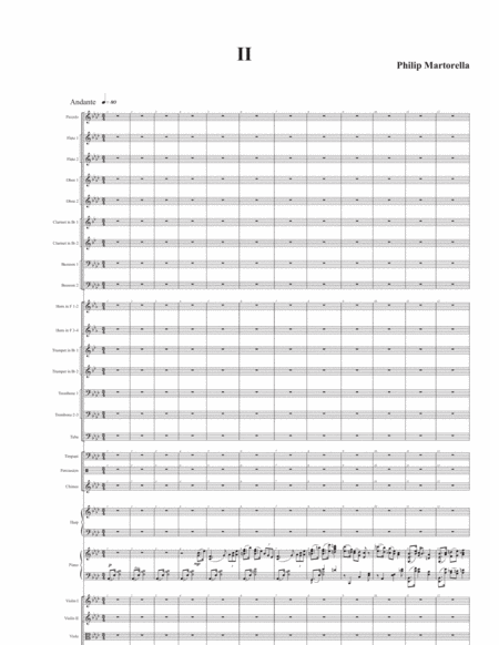 Free Sheet Music Piano Concerto In C Minor Movt 2