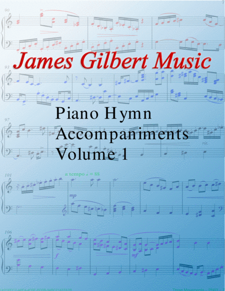 Free Sheet Music Piano Hymn Accompaniments Volume 1