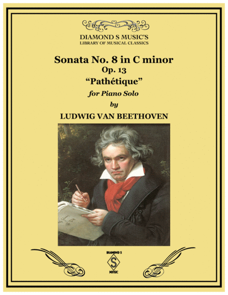 Free Sheet Music Piano Sonata No 8 In C Minor Op 13 Pathtique Beethoven Full Sonata