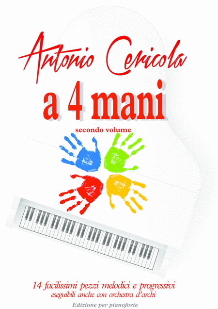 Free Sheet Music Pianoforte A 4 Mani Secondo Volume