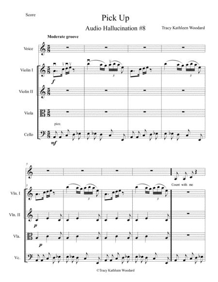 Free Sheet Music Pick Up Audio Hallucination 8