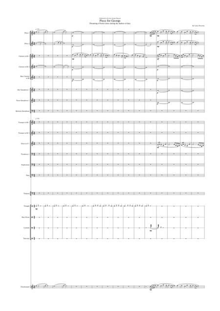 Free Sheet Music Piece For George