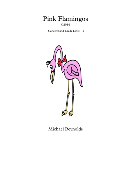 Free Sheet Music Pink Flamingos