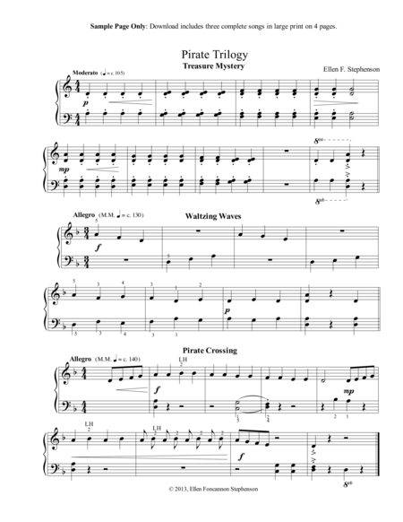 Pirate Trilogy Sheet Music