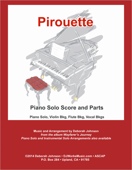 Free Sheet Music Pirouette Piano Solo Score