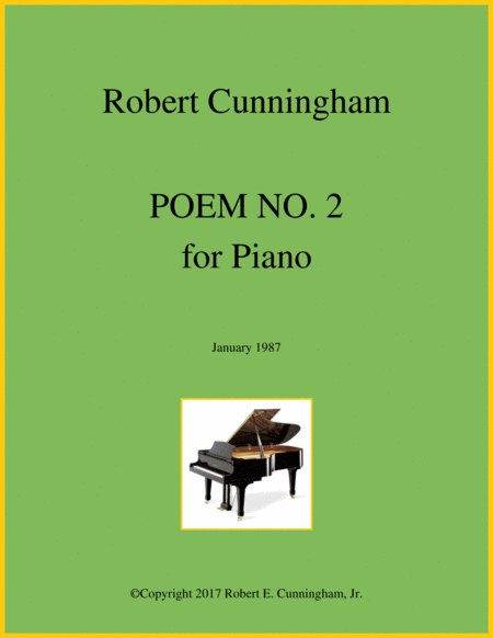 Free Sheet Music Poem No 2 For Piano