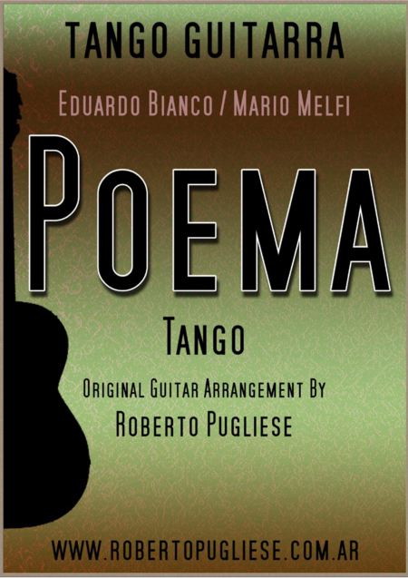 Poema Tango Bianco Melfi Sheet Music