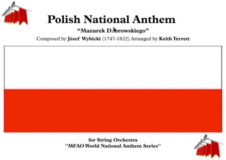Free Sheet Music Polish National Anthem For String Orchestra Mfao World National Anthem Series