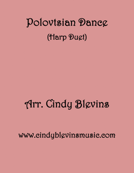 Polovtsian Dance Arranged For Harp Duet Sheet Music