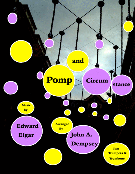 Pomp And Circumstance Brass Trio For Two Trumpets And Trombone Sheet Music