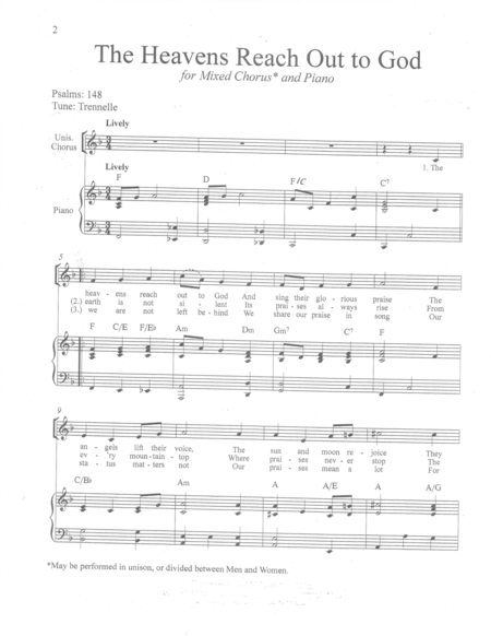 Praise The Lord With Pans Sheet Music