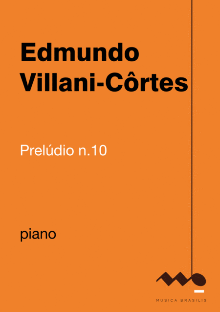 Preldio N 10 Sheet Music