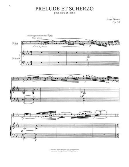 Free Sheet Music Prelude Et Scherzo Op 35