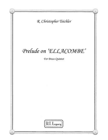 Prelude On Ellacombe Sheet Music