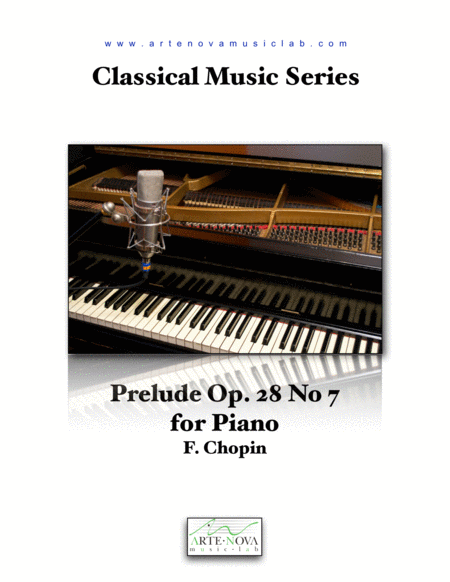 Prelude Op 28 No 7 In A Major For Piano Sheet Music