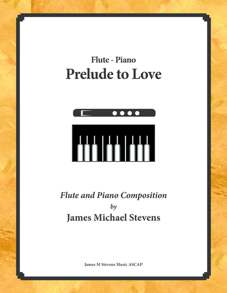 Free Sheet Music Prelude To Love Romantic Flute