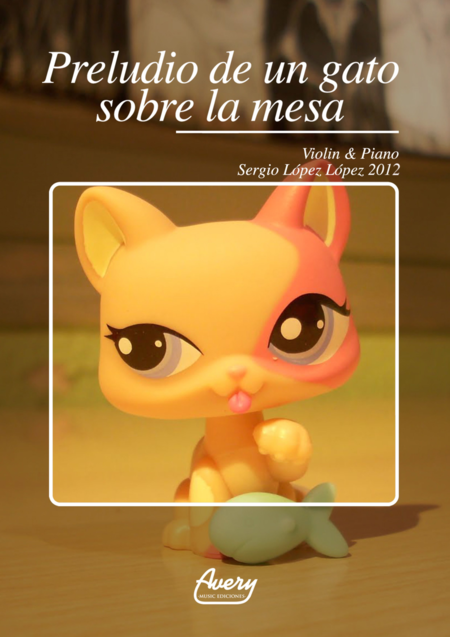 Free Sheet Music Preludio De Un Gato Sobre La Mesa