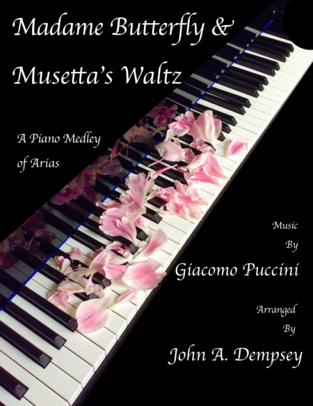 Puccini Medley Un Bel Di Musettas Waltz Piano Solo Sheet Music