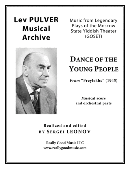 Free Sheet Music Pulver Lev Dance Of The Young People From Freylekhs For Symphony Orchestra Full Score Set Of Parts