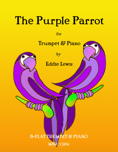Free Sheet Music Purple Parrot Beginner Trumpet Solo By Eddie Lewis