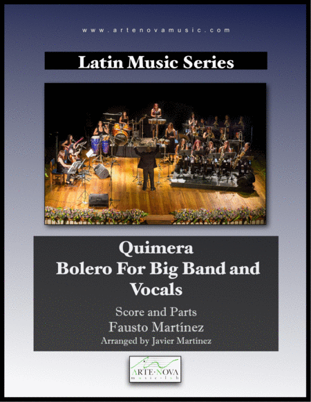 Free Sheet Music Quimera Bolero For Big Band And Vocals