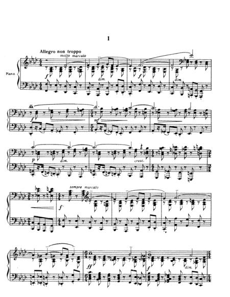 Free Sheet Music Rachmaninoff Etude Tableau Op 33 No 1 In F Minor Complete Version