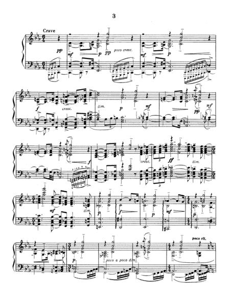 Free Sheet Music Rachmaninoff Etude Tableau Op 33 No 3 Complete Version