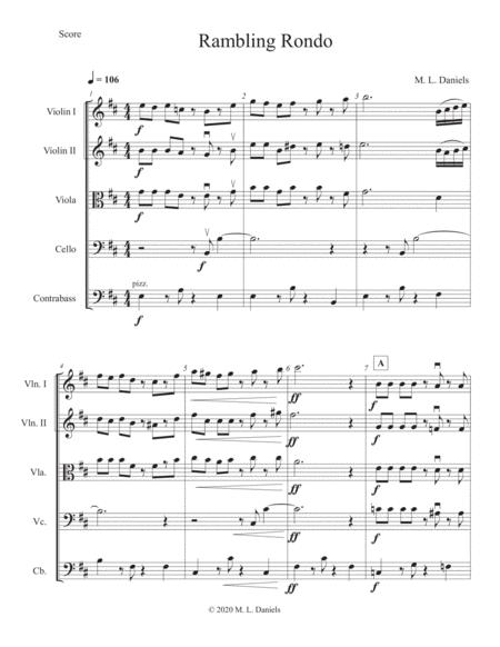 Rambling Rondo Sheet Music